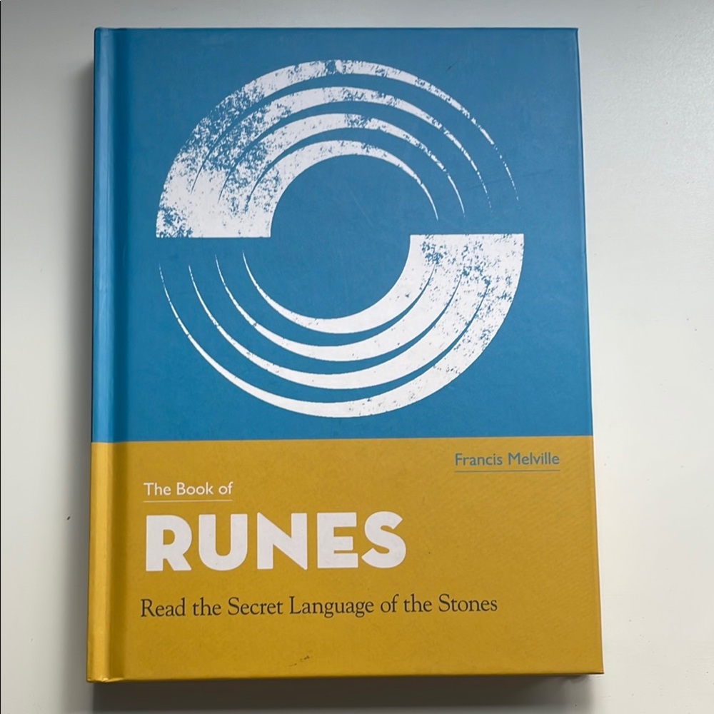The Book of Runes by Francis Melville - Blue and Yellow